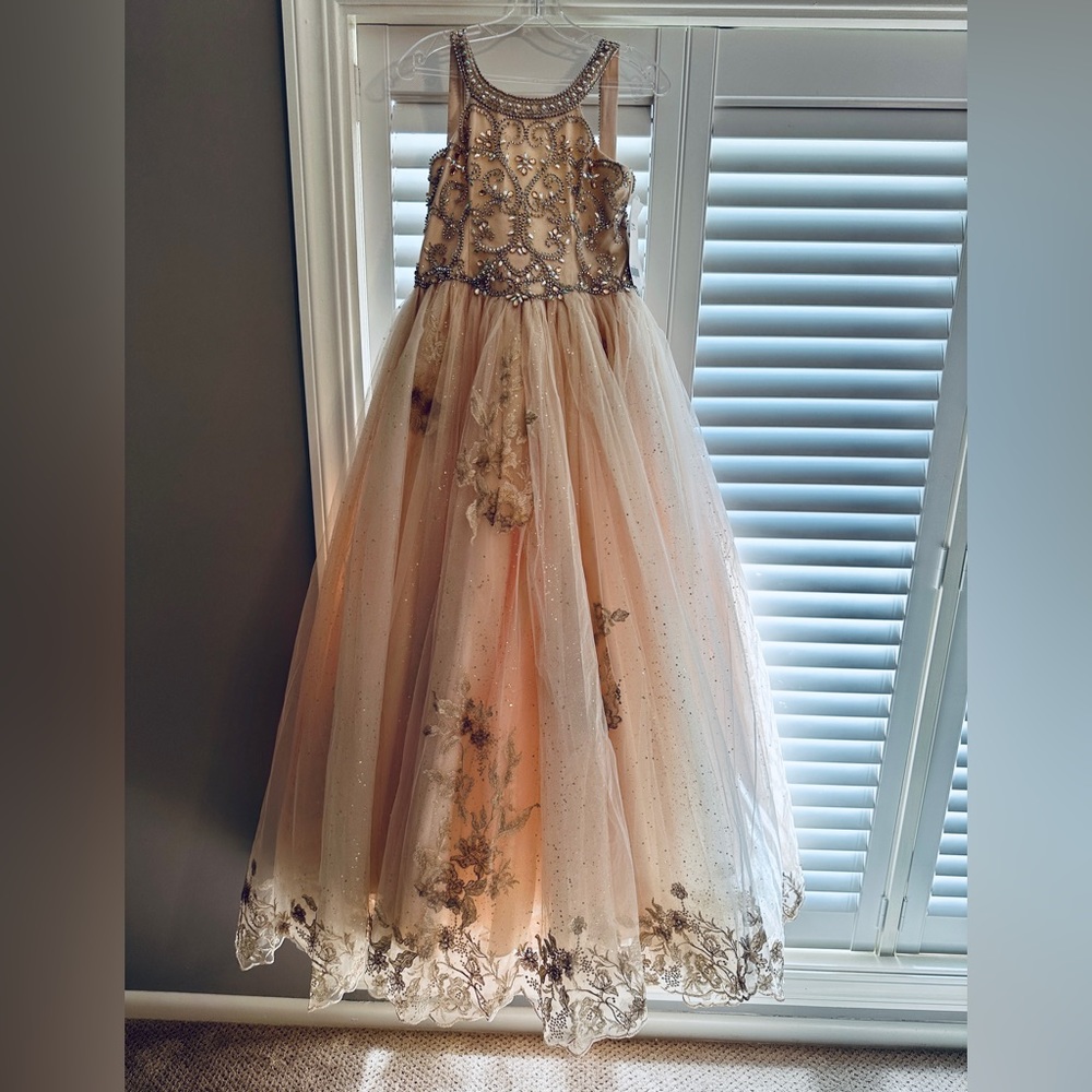 Brand New Pageant, Mini Quinceanera, Quince, Ball Gown, Photo Gown Girls Size 12